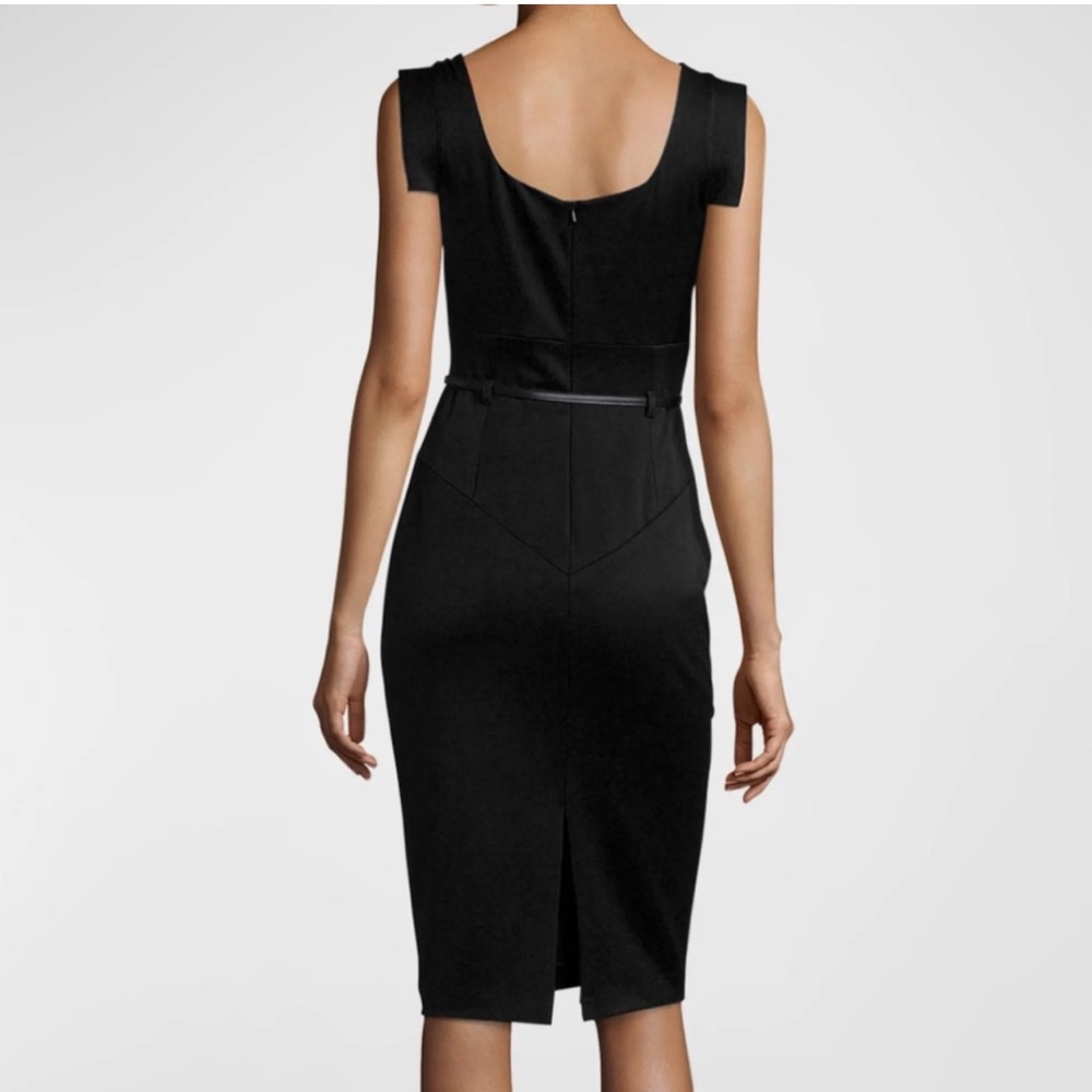 Jackie O Black Sheath Dress - Picture 2 of 13